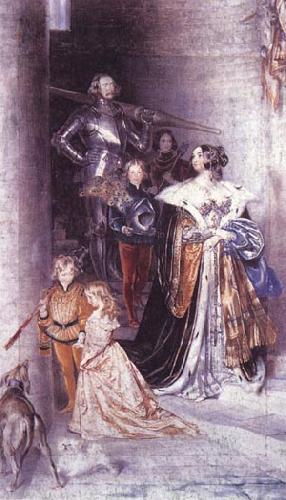Maclise, Daniel Sir Francis Sykes and Family